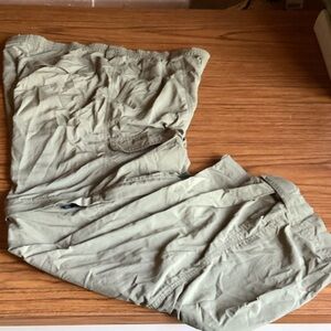 White Sierra Kids Olive Green Casual Pants